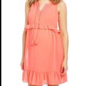 Motherhood Maternity Tassle Detailed Dress.